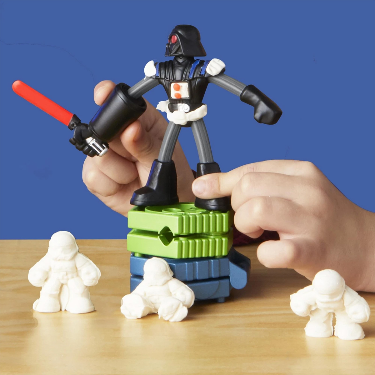საძერწი ნაკრები ფიგურებით Squish & Slice Star Wars Lightsabers Play-Doh Hasbro - Image 6