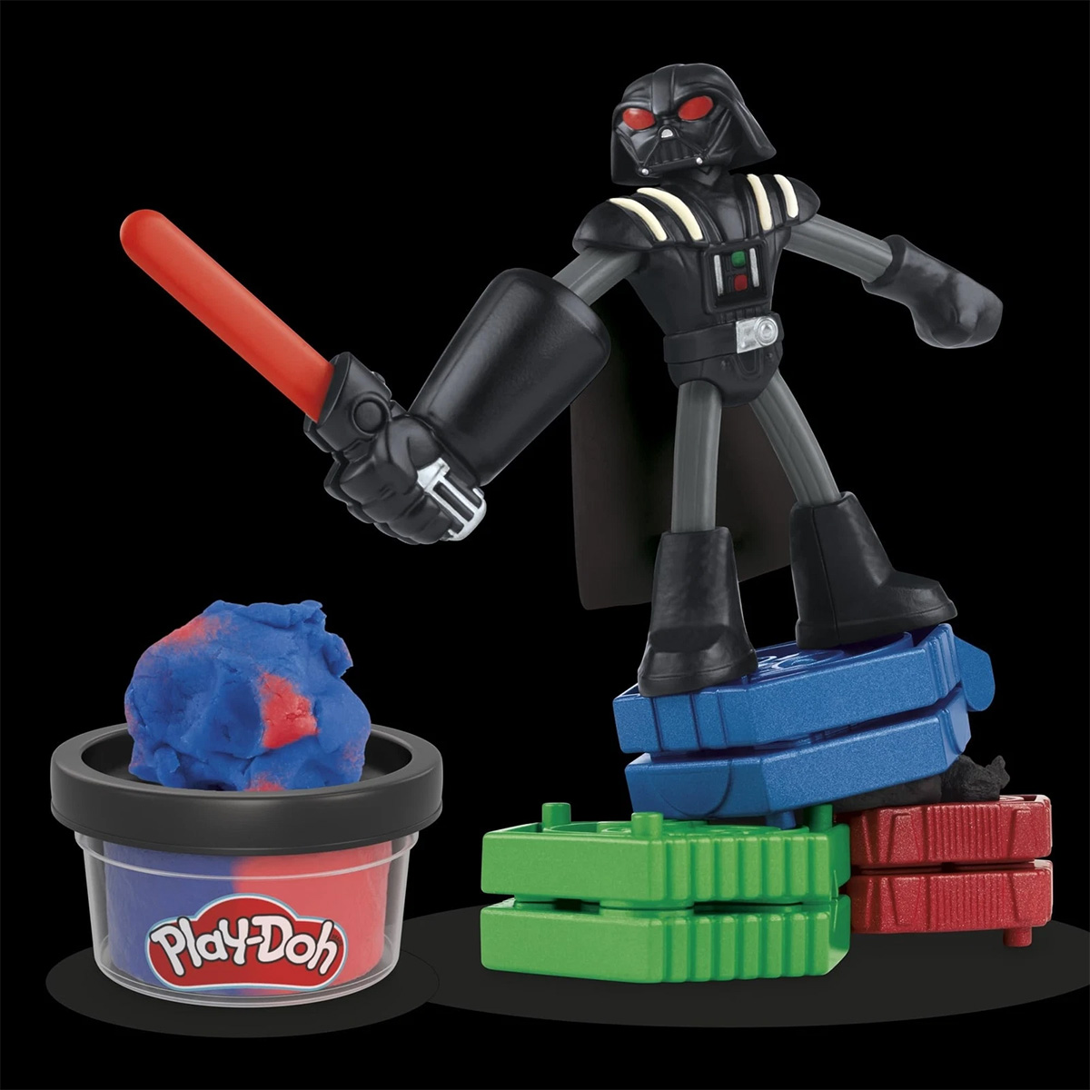 საძერწი ნაკრები ფიგურებით Squish & Slice Star Wars Lightsabers Play-Doh Hasbro - Image 7