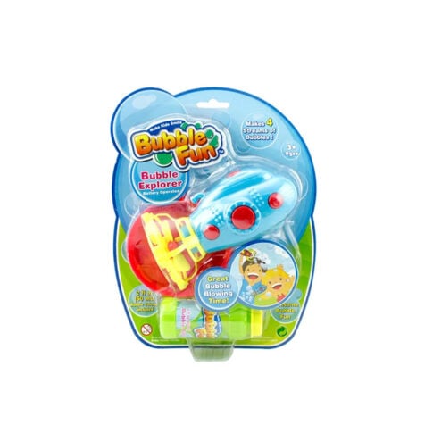 საპნის ბუშტების გამშვები რაკეტა Bubble Explorer Bubble Fun P&C Toys