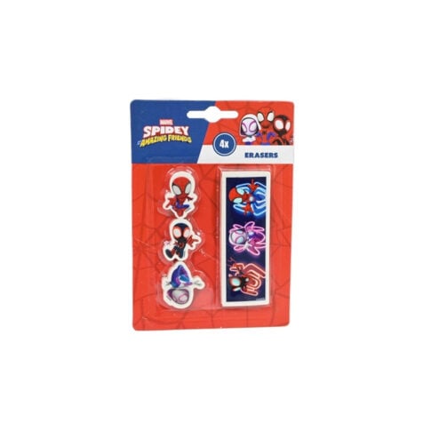 ნაკრები საშლელების 1x4 Spidey Easers Creative Craft Group