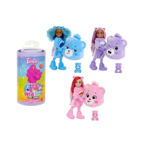 Mattel Barbie Cutie Reveal Chelsea Reveal Surprise Doll Care Bears Doll & Accessories