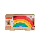 ასაწყობი ცისარტყელა ხის Fisher-Price