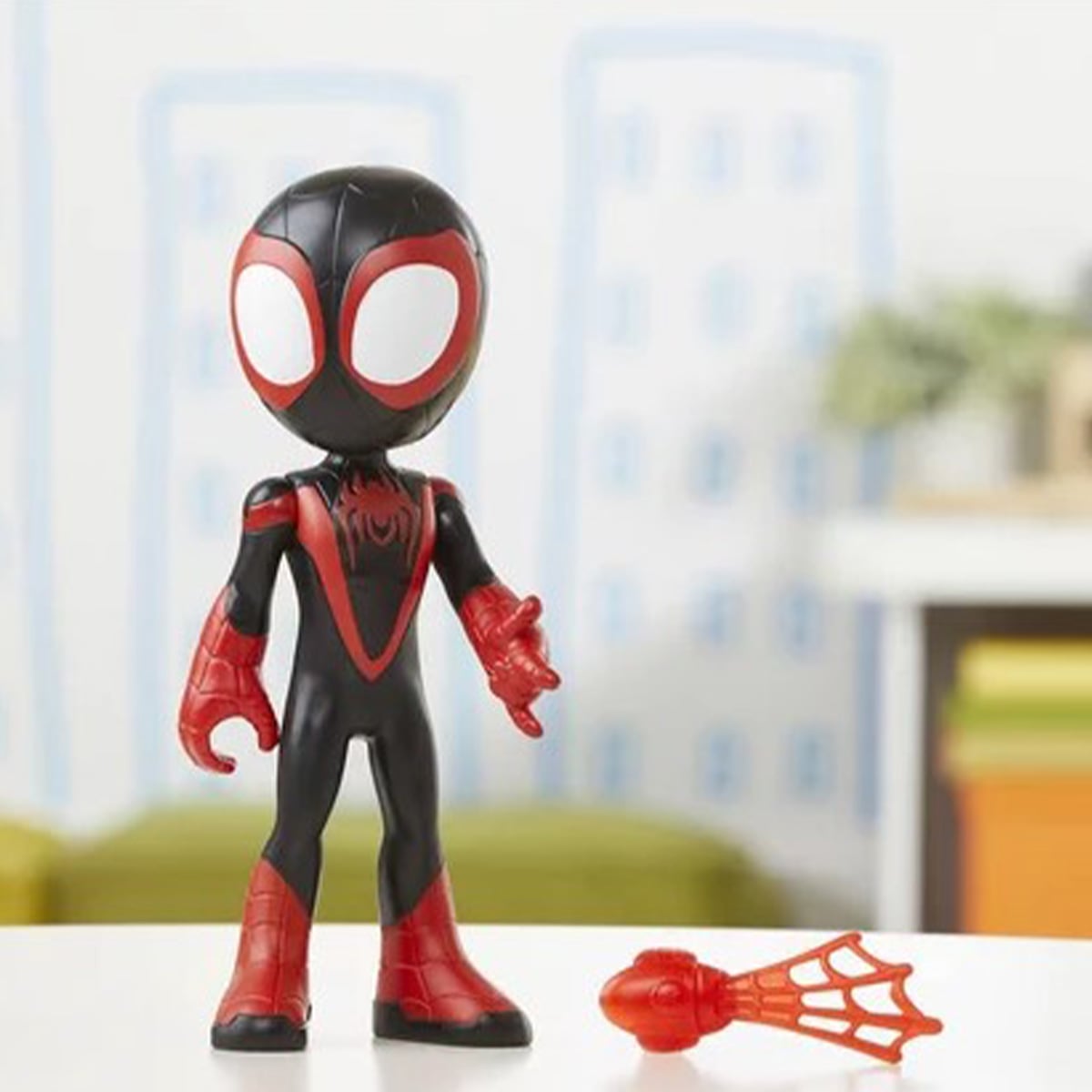 Hasbro Spidey And His Amazing Friends Miles Morales Figure With Accessoy 23 CM - Image 5
