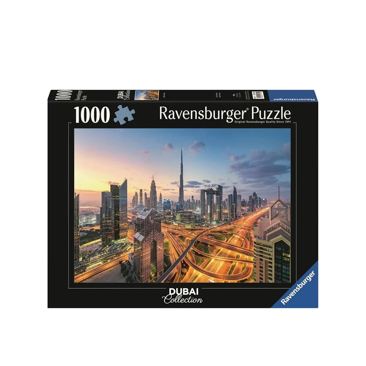 ფაზლი 1000 ნაწილით Dubai Skyline Ravensburger