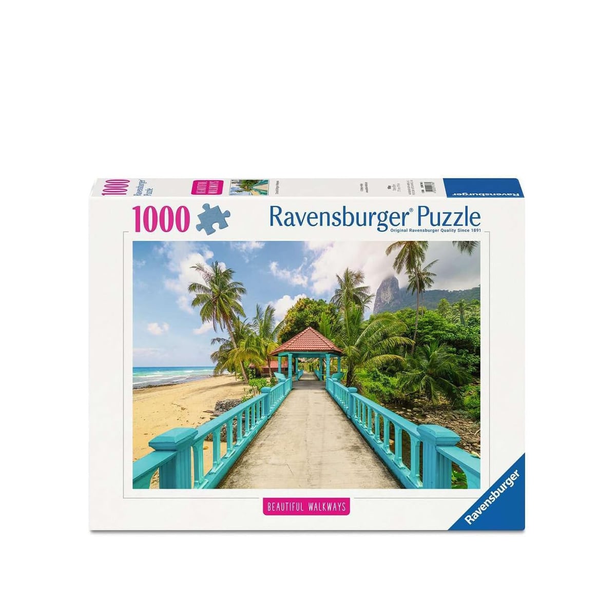 ფაზლი 1000 ნაწილით Colorful Bridge in Malaysia Ravensburger