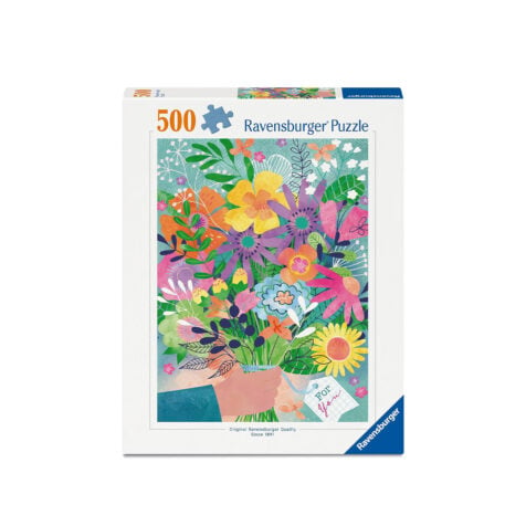 ფაზლი 500 ნაწილით Flowers for You Ravensburger