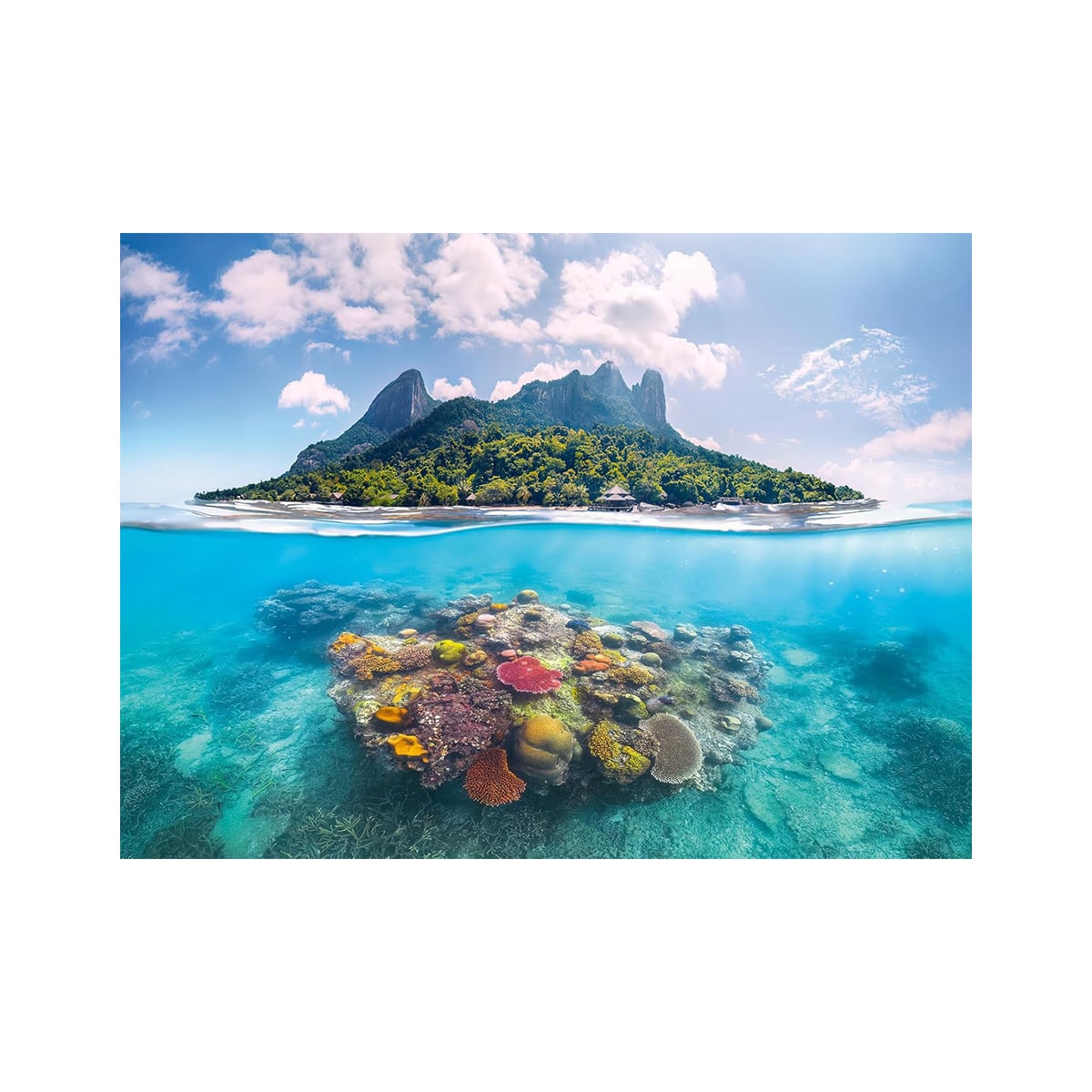 ფაზლი 500 ნაწილით Island Waterescape Ravensburger - Image 2