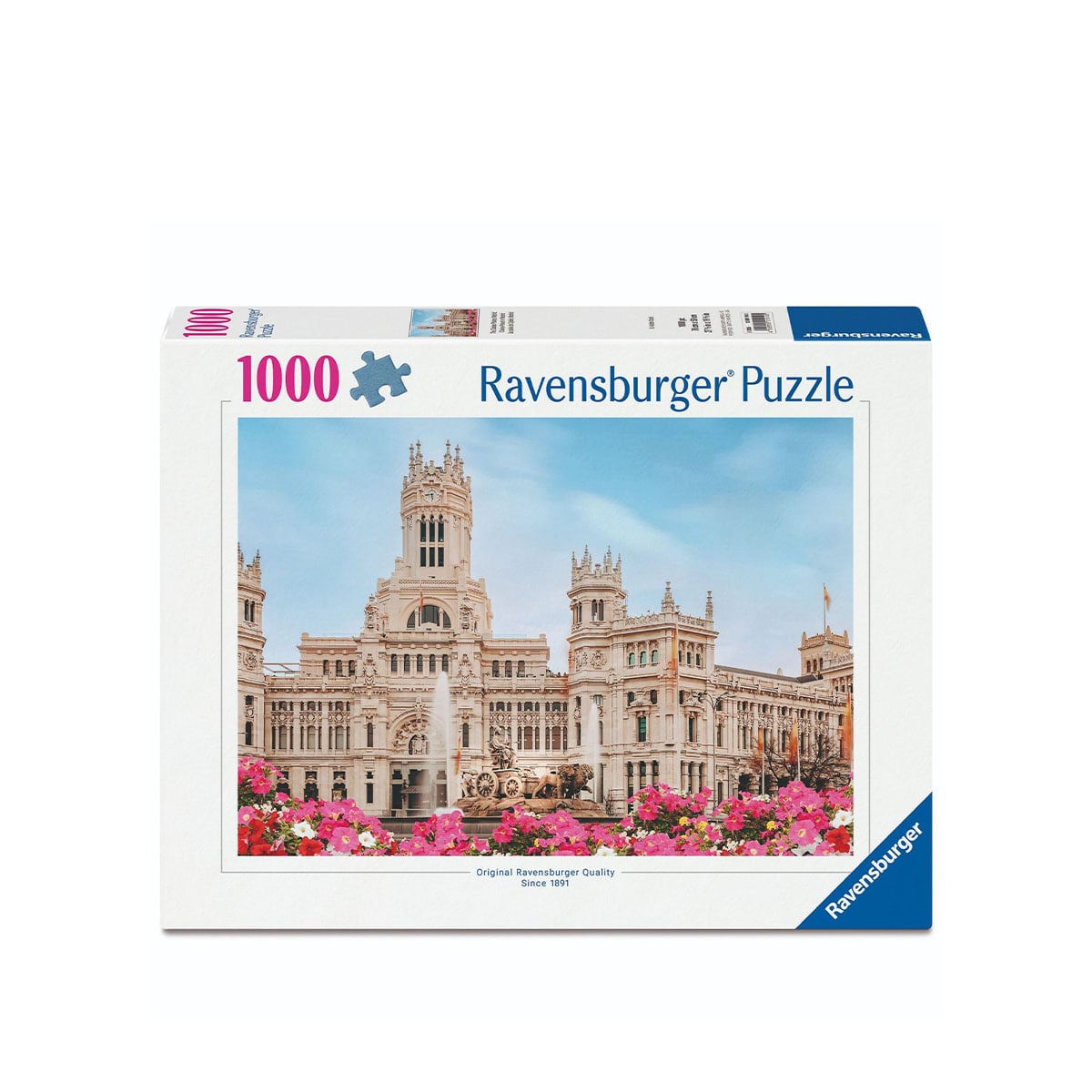 ფაზლი 1000 ნაწილით Plaza de Cibeles, Madrid Ravensburger