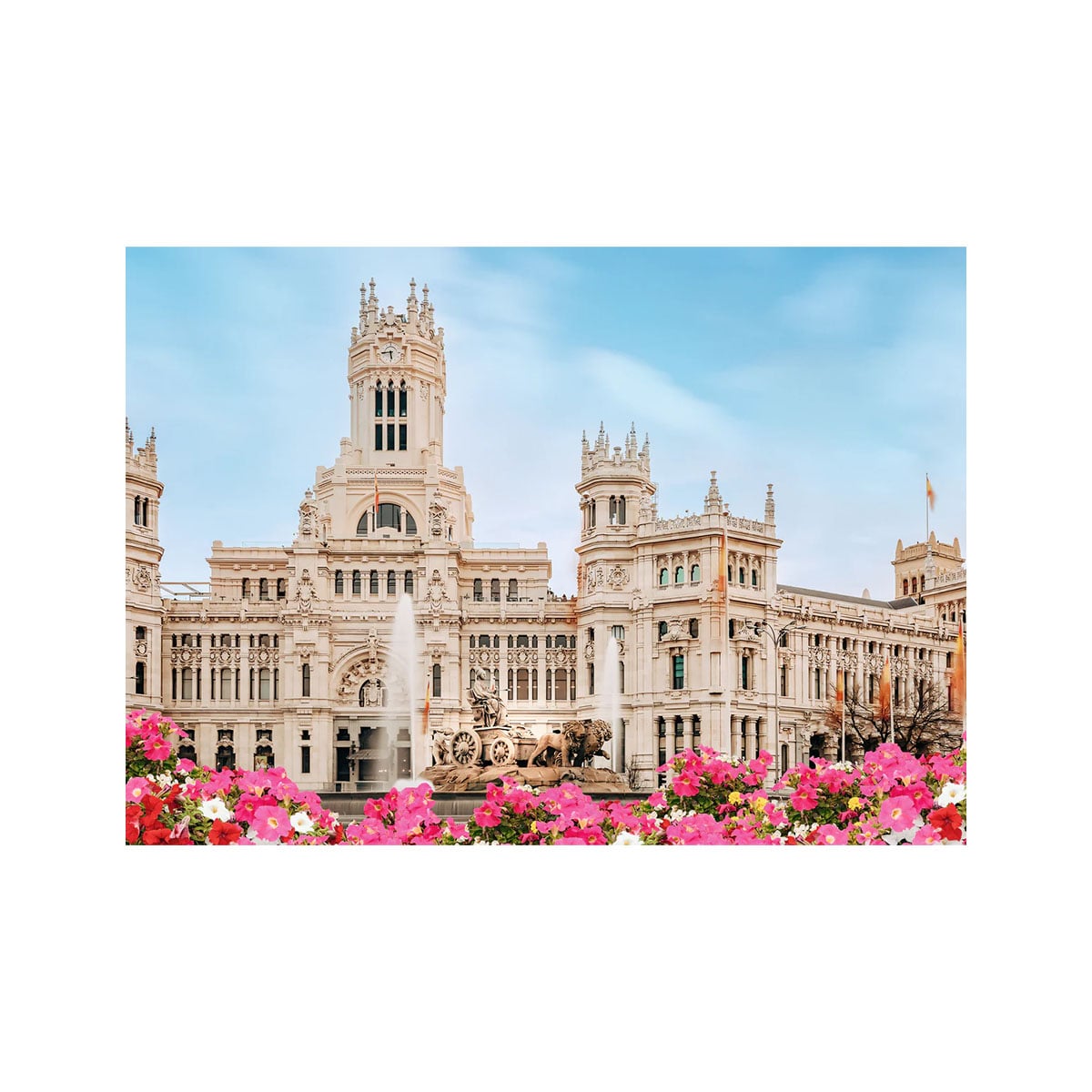 ფაზლი 1000 ნაწილით Plaza de Cibeles, Madrid Ravensburger - Image 2