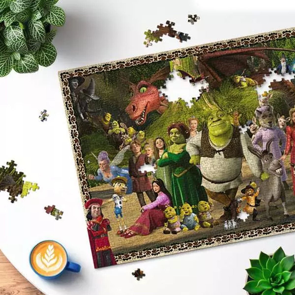 ფაზლი 1000 ნაწილით Shrek Ravensburger - Image 3