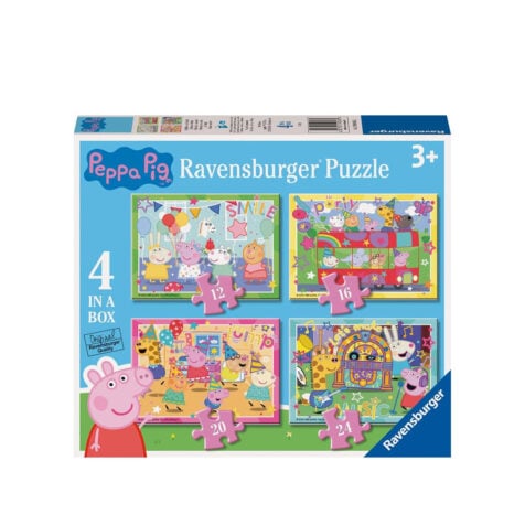 ფაზლი 12-16-20-24 ნაწილით Peppa Pig Ravensburger