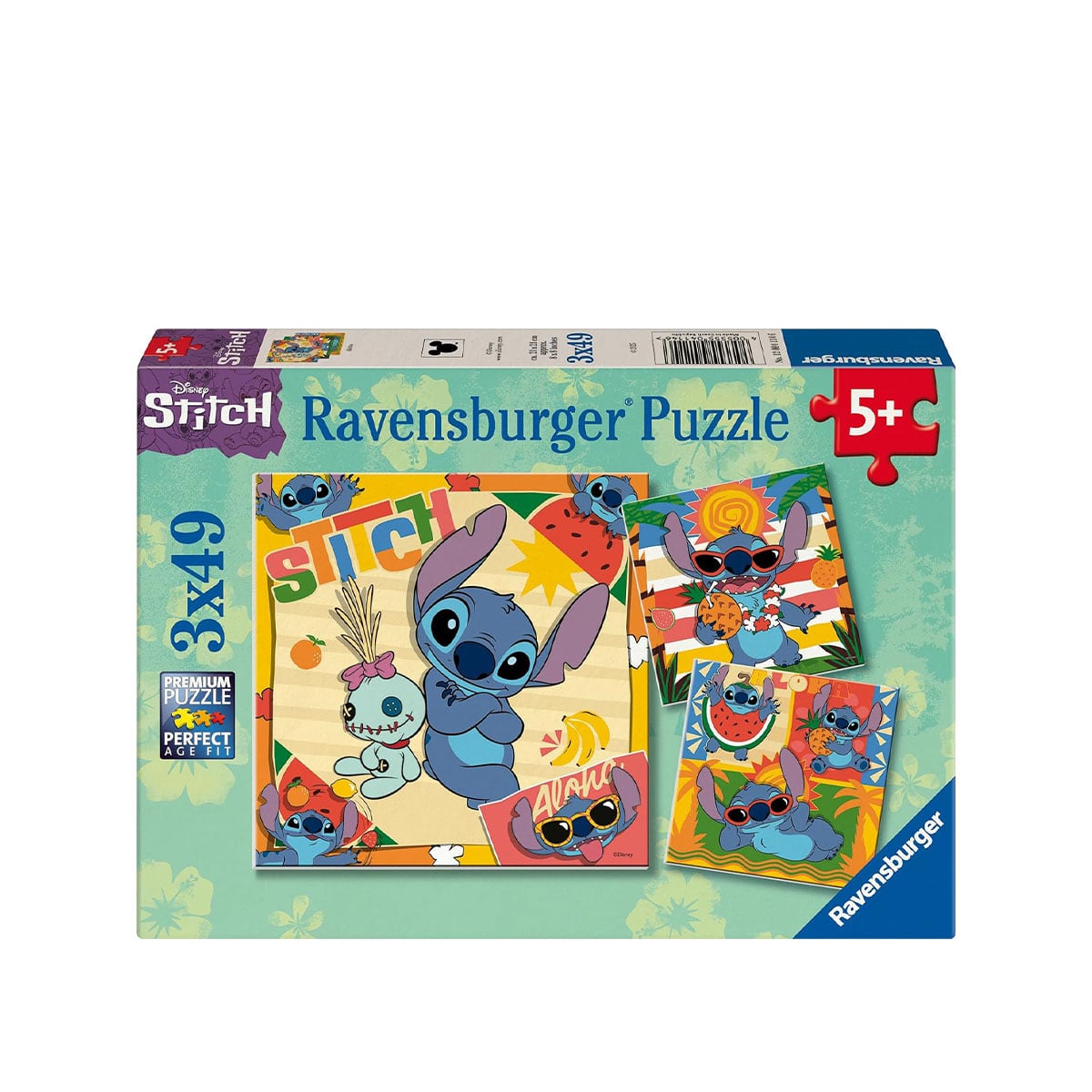 ფაზლი 3x49 ნაწილით Stitch Disney Ravensburger