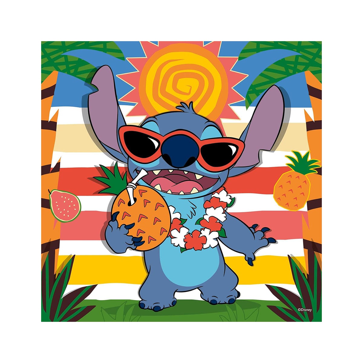 ფაზლი 3x49 ნაწილით Stitch Disney Ravensburger - Image 2