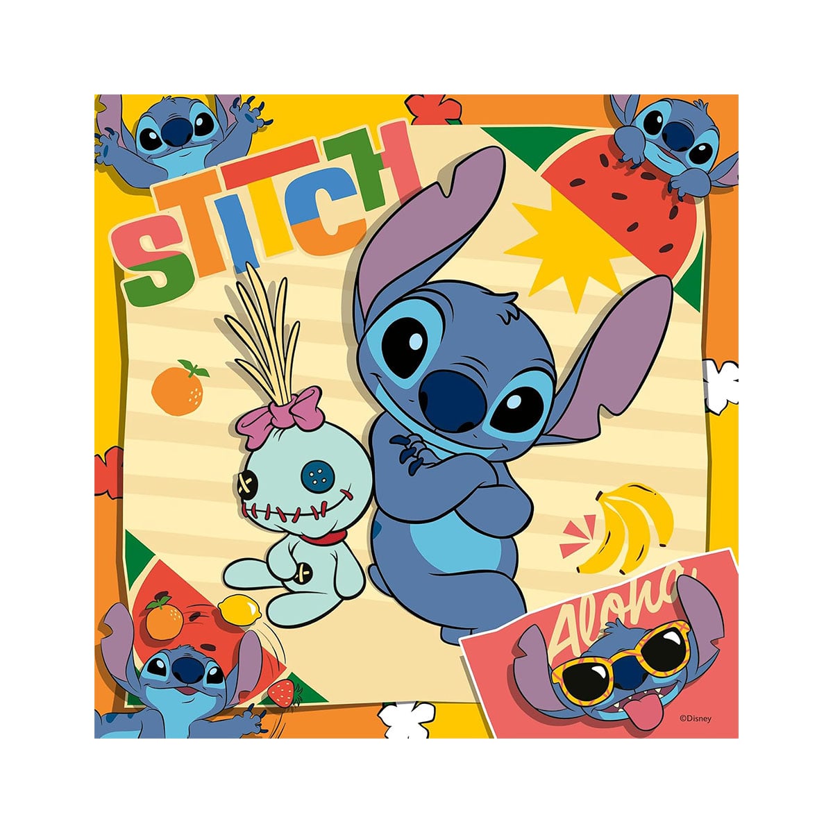 ფაზლი 3x49 ნაწილით Stitch Disney Ravensburger - Image 4