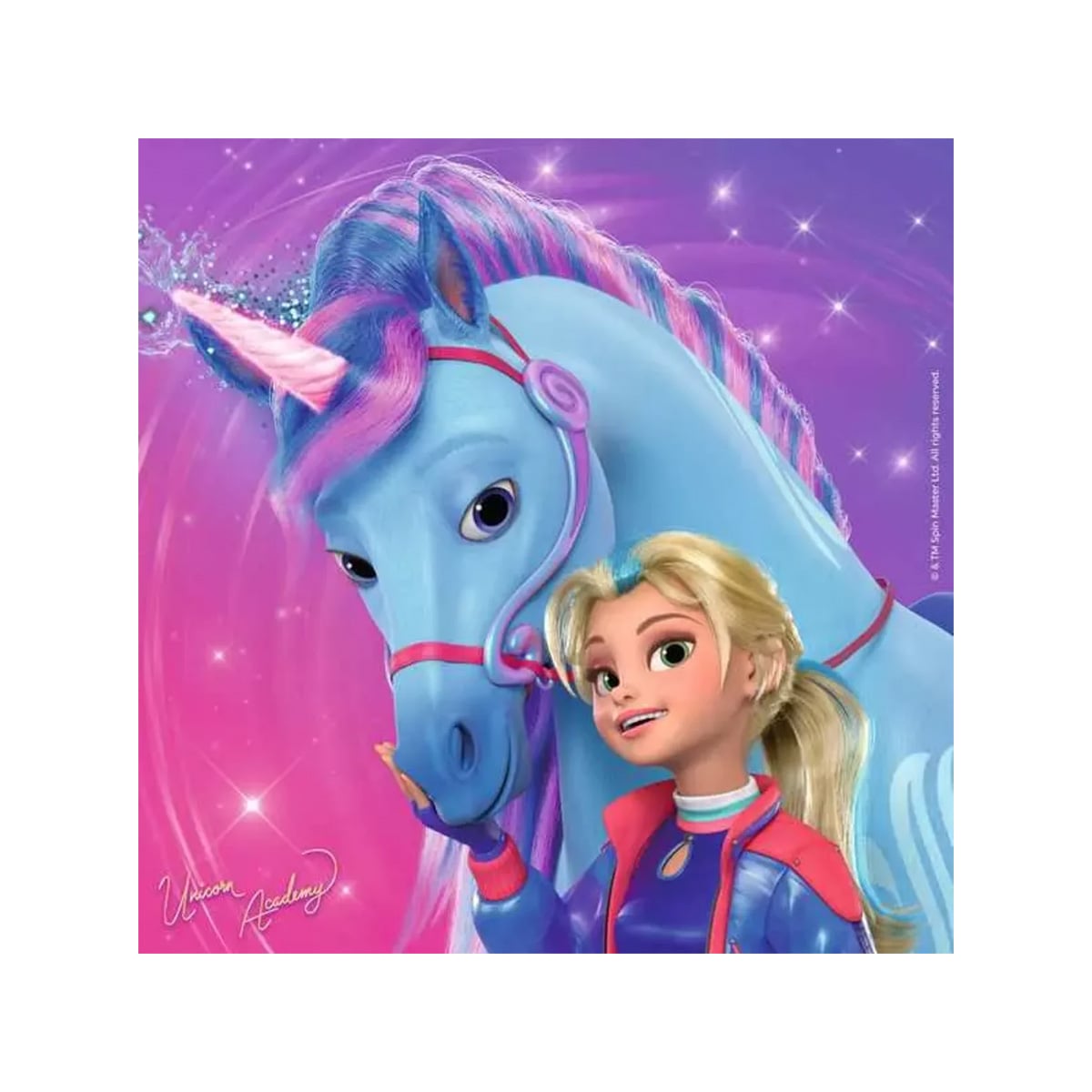 ფაზლი 3x49 ნაწილით Unicorn Academy Ravensburger - Image 2