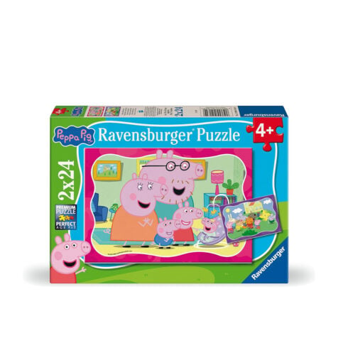 ფაზლი 2x24 ნაწილით Peppa Pig Ravensburger