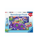 ფაზლი 2x24 ნაწილით Monster Trucks Ravensburger