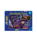 ფაზლი სიბნელეში მანათობელი 200 ნაწილით Space Adventure Starline Ravensburger