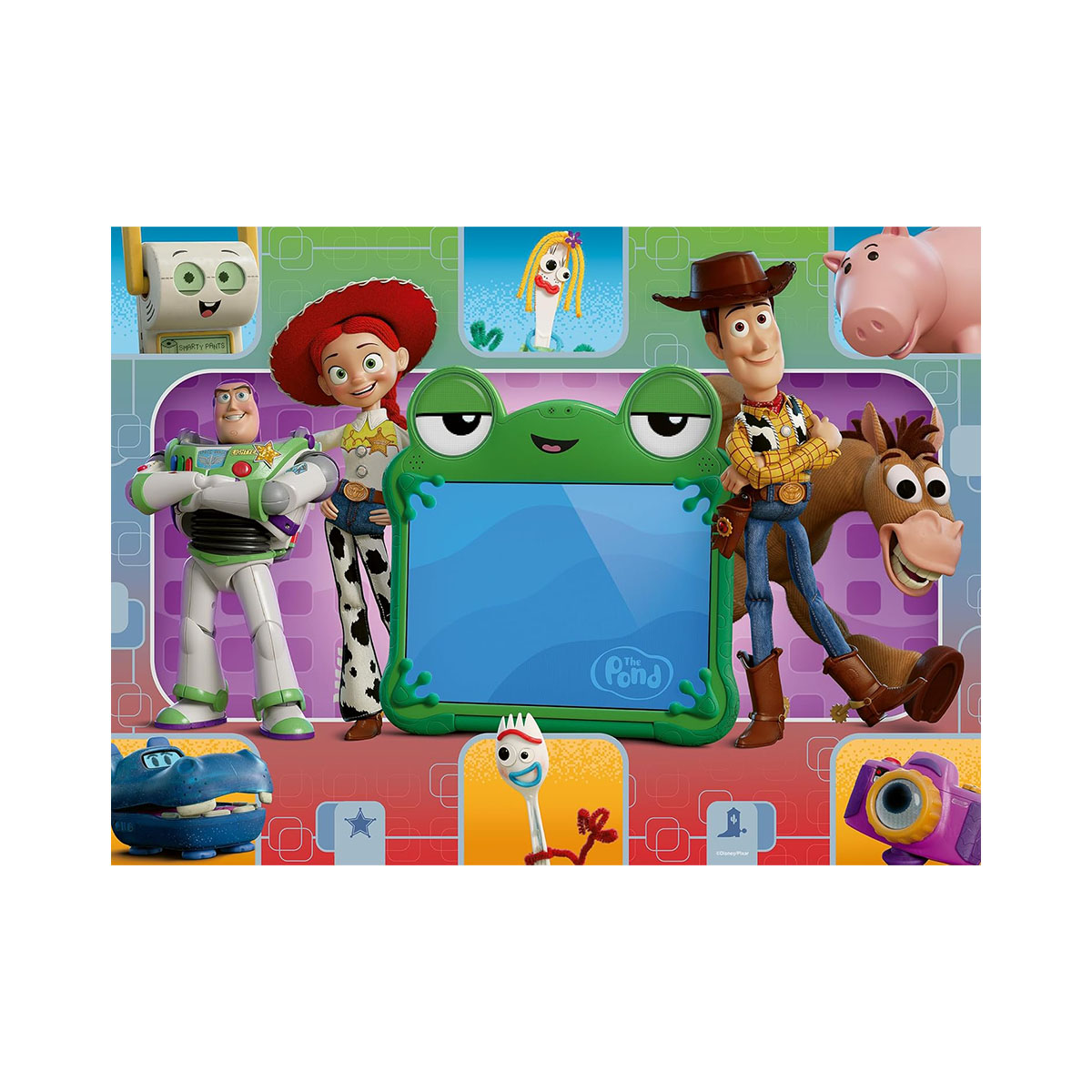 ფაზლი 100 ნაწილით Toy Story Pixar Pirate Disney Ravensburger - Image 2