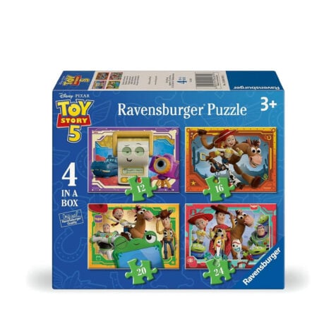 ფაზლი 12-16-20-24 ნაწილით Toy Story 5 Pixar Disney Ravensburger