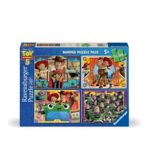ფაზლი 4x100 ნაწილით Toy Story 5 Pixar Disney Ravensburger