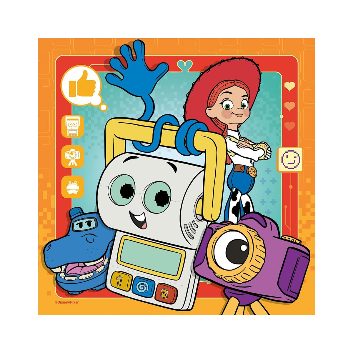 ფაზლი 3x49 ნაწილით Toy Story 5 Ravensburger - Image 3