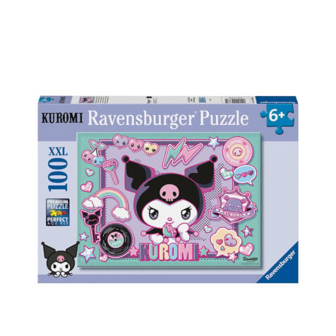 ფაზლი 100 ნაწილით Hello Kitty Kuromi Ravensburger