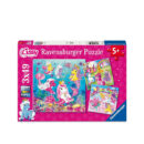 ფაზლი 3x49 ნაწილით Lissy Pony - Magical Worlds Ravensburger