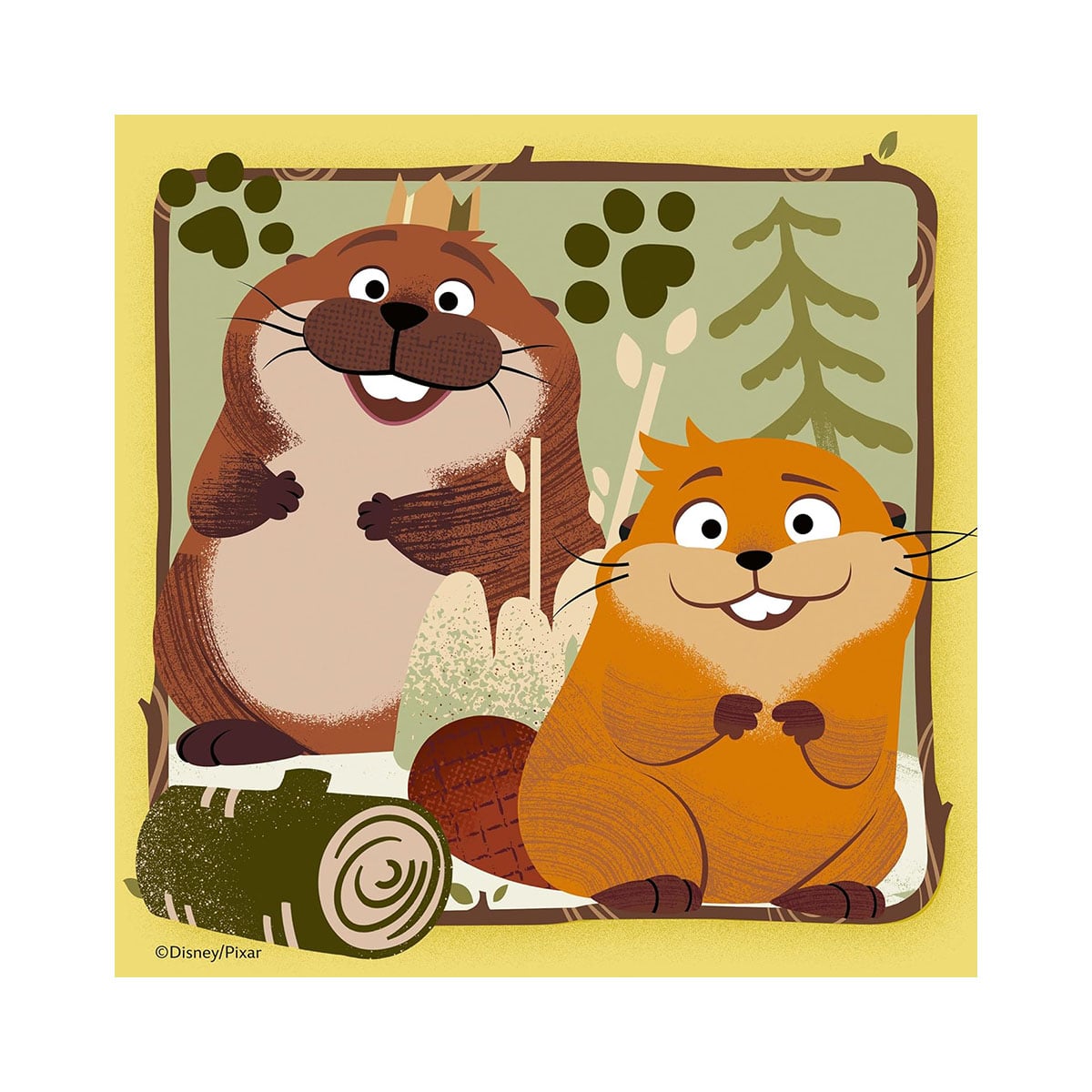 ფაზლი 3x49 ნაწილით Hoppers Pizar Disney Ravensburger - Image 3