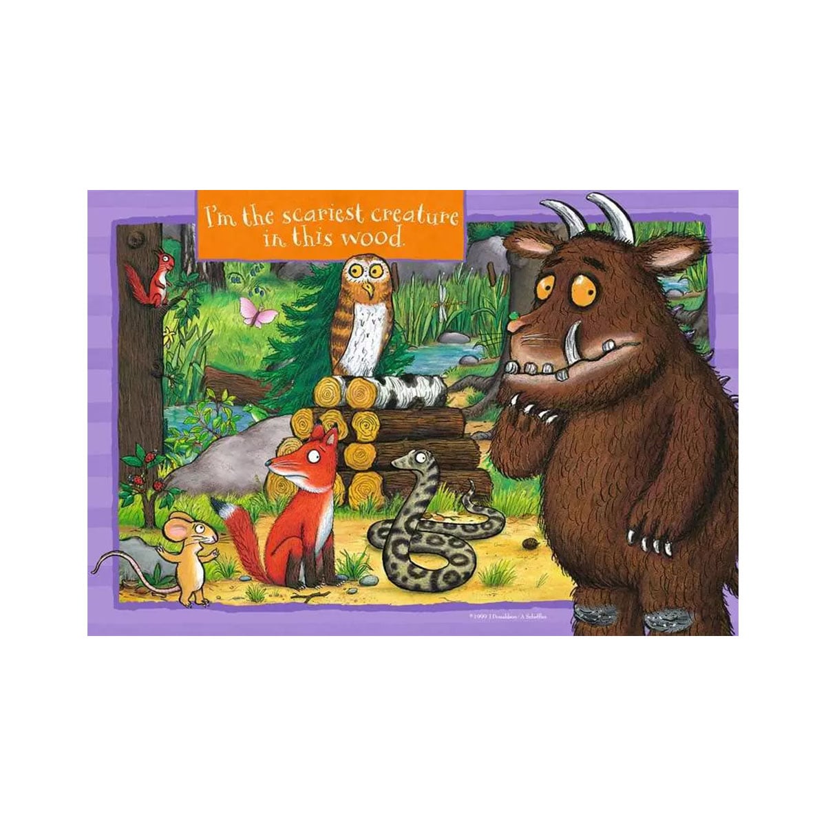 ფაზლი 35 ნაწილით The Gruffalo Ravensburger - Image 2