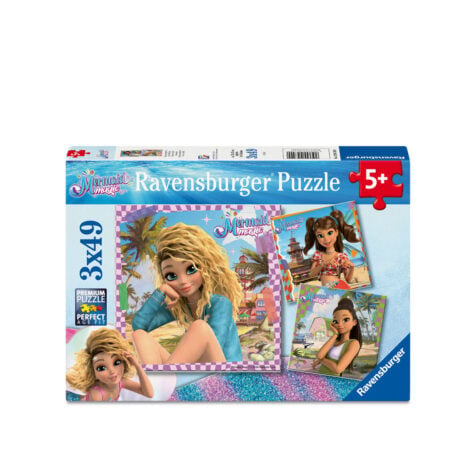 ფაზლი 3x49 ნაწილით Mermaid Magic Ravensburger