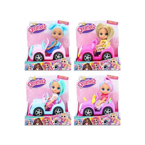 მინი თოჯინა მანქანით Mini Car With Doll Dreameez FunVille