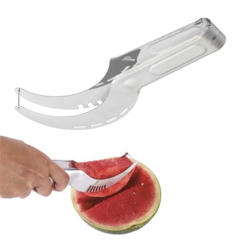 Kasaviva Watermelon Slicer 25cm in Steel with Handle