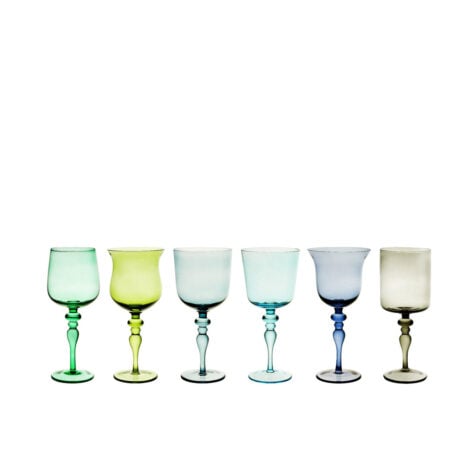 Bitossi Home Diseguale Wine Glass 1x6