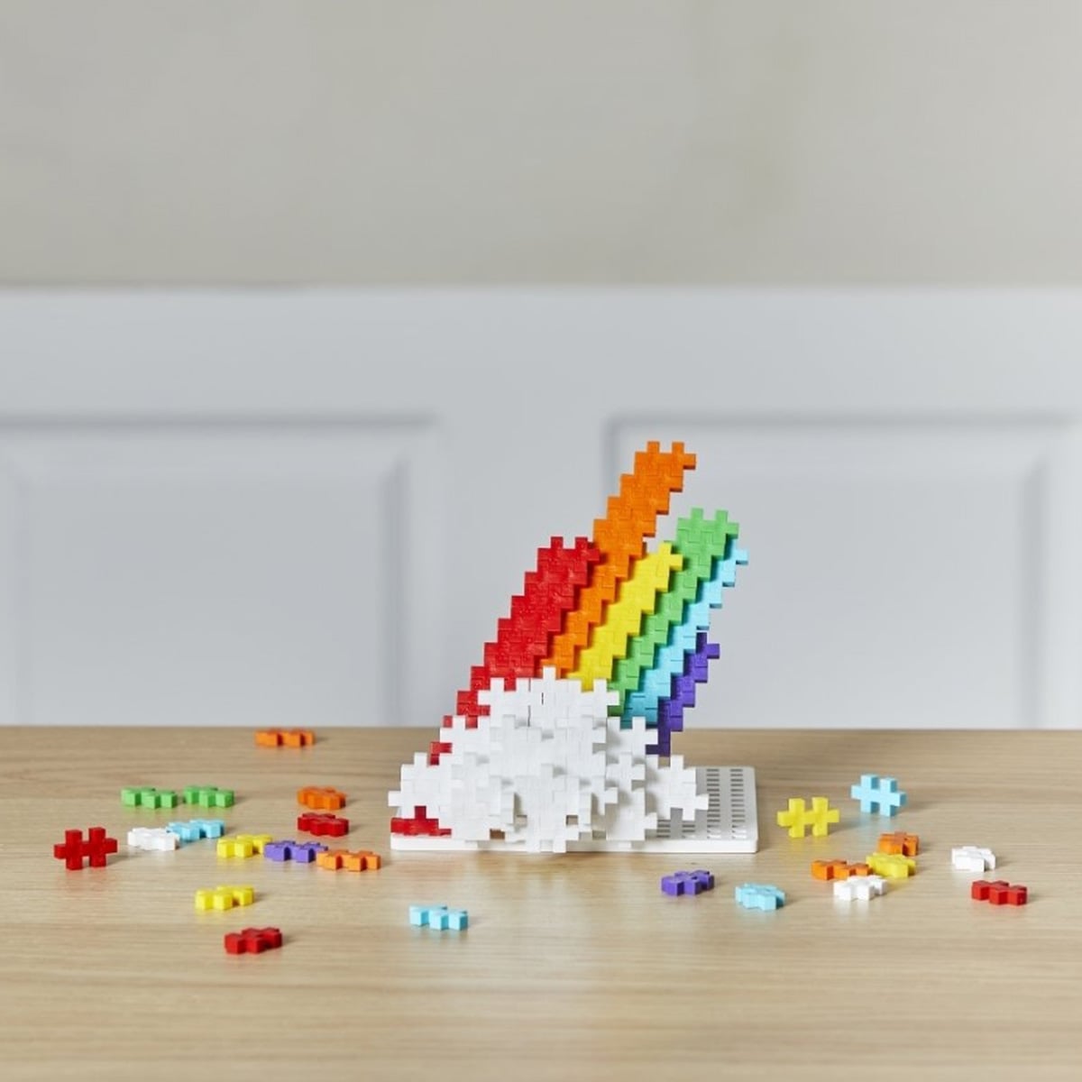 ნაკრები წვრილი კუბიკების 520 ნაწილით 1 მ Mini Rainbow Plus-Plus - Image 5