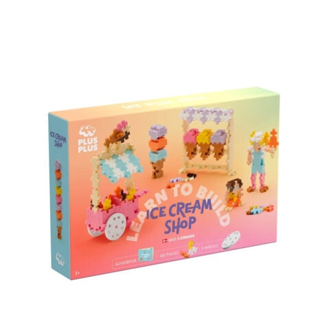 ნაკრები წვრილი კუბიკების 275 ნაწილით Ice Cream Shop Plus-Plus