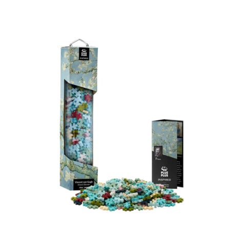 ნაკრები წვრილი კუბიკების 350 ნაწილით Van Gogh Almond Blossom Plus-Plus