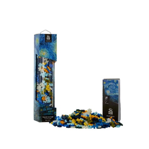 ნაკრები წვრილი კუბიკების 350 ნაწილით Van Gogh The Starry Night Plus-Plus
