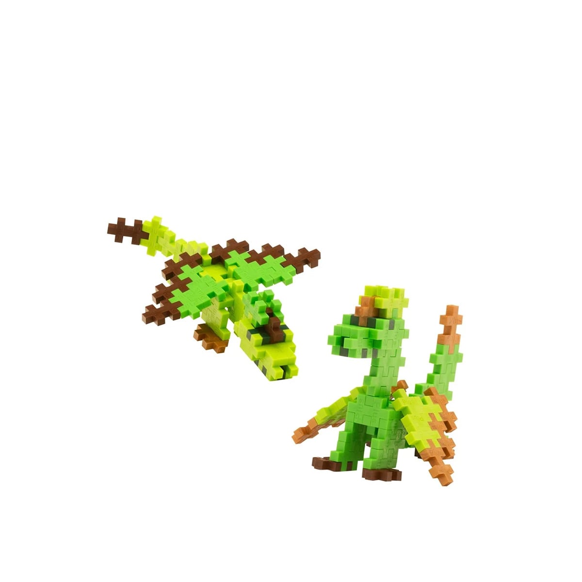 ნაკრები წვრილი კუბიკების 100 ნაწილით Earth Dragons Plus-Plus - Image 2