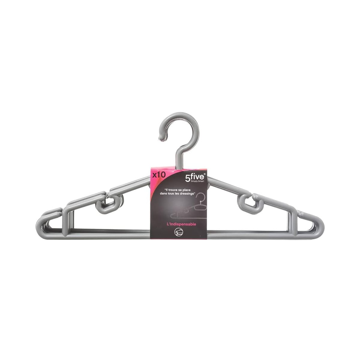 5 Five Simply Smart Clothes Hanger 40 CM 1x10 - Image 2