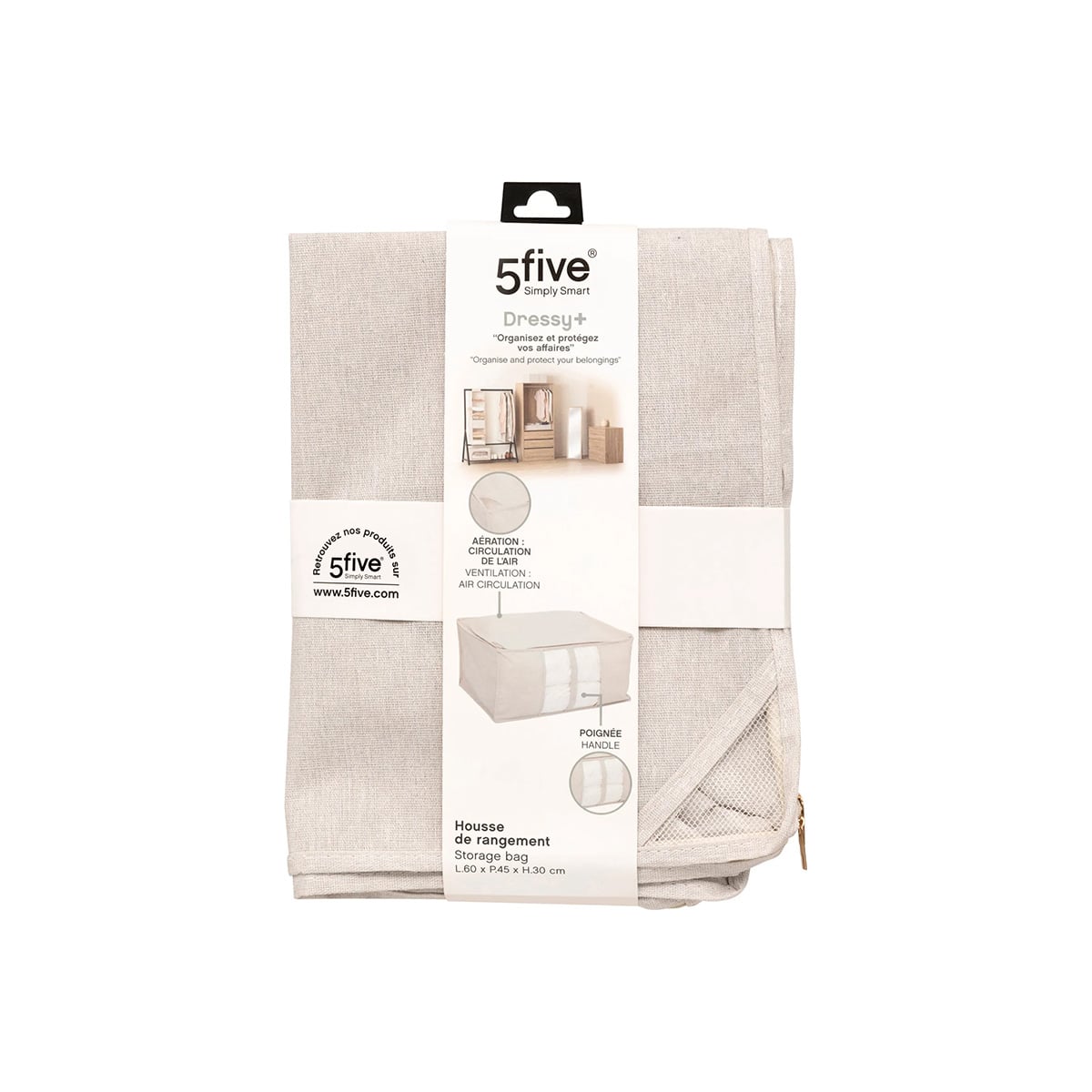 5 Five Simply Smart Groomy Storage Bag 60x45x30CM - Image 4