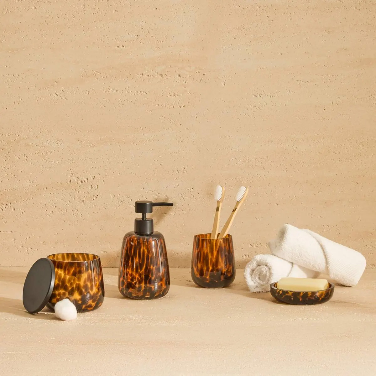 5 Five Simply Smart Dotty Toothbrush Holder 9x8 CM - Image 2
