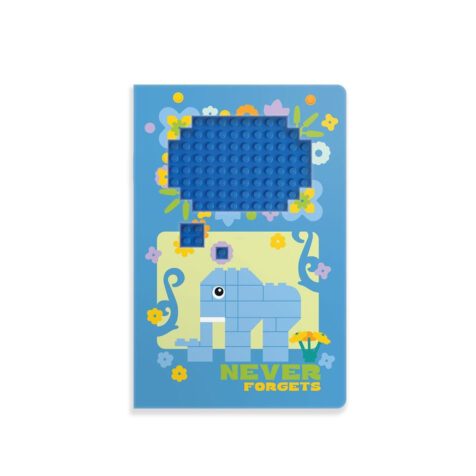 Lego Reclaim & Recycle Notebook with Pen Elephant