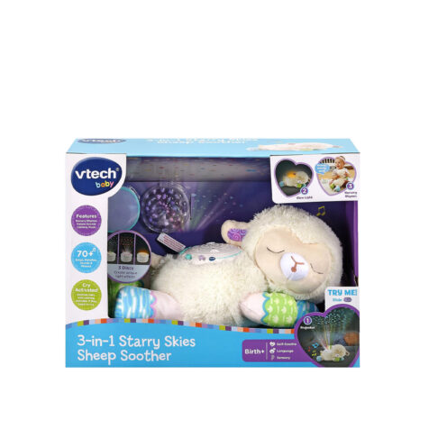 VTech Baby 3-in-1 Starry Skies Sheep Soother
