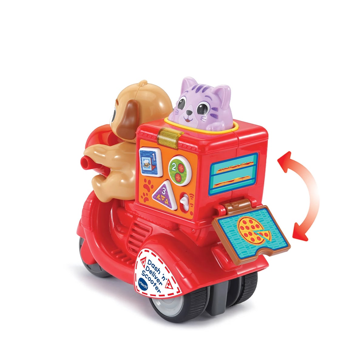 Vtech Dash 'N’ Deliver Interactive Scooter Vehicle - Image 3
