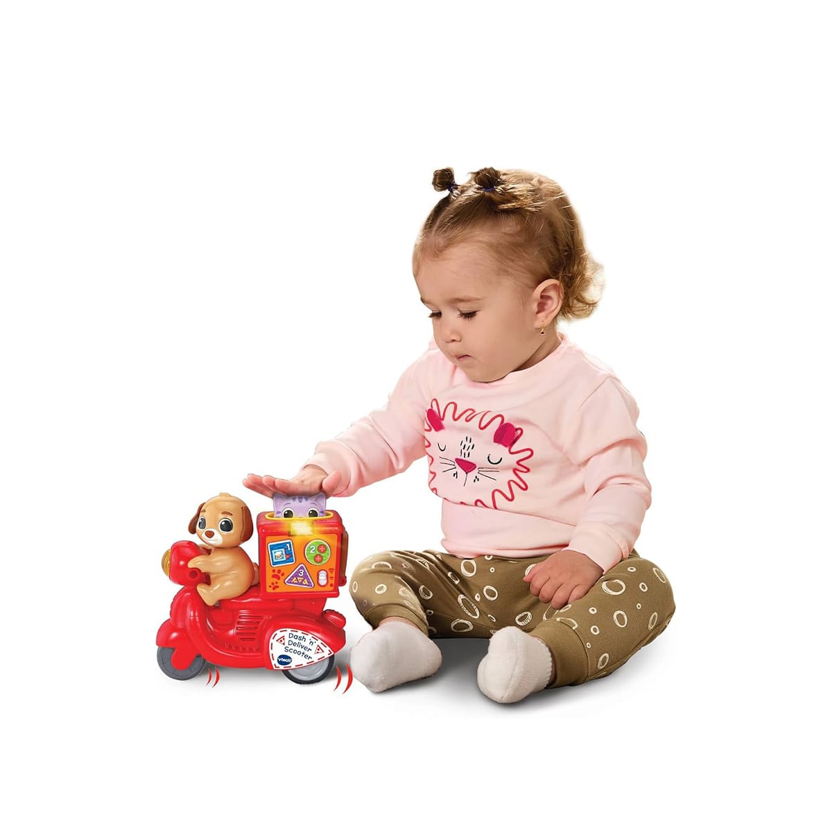 Vtech Dash 'N’ Deliver Interactive Scooter Vehicle - Image 4