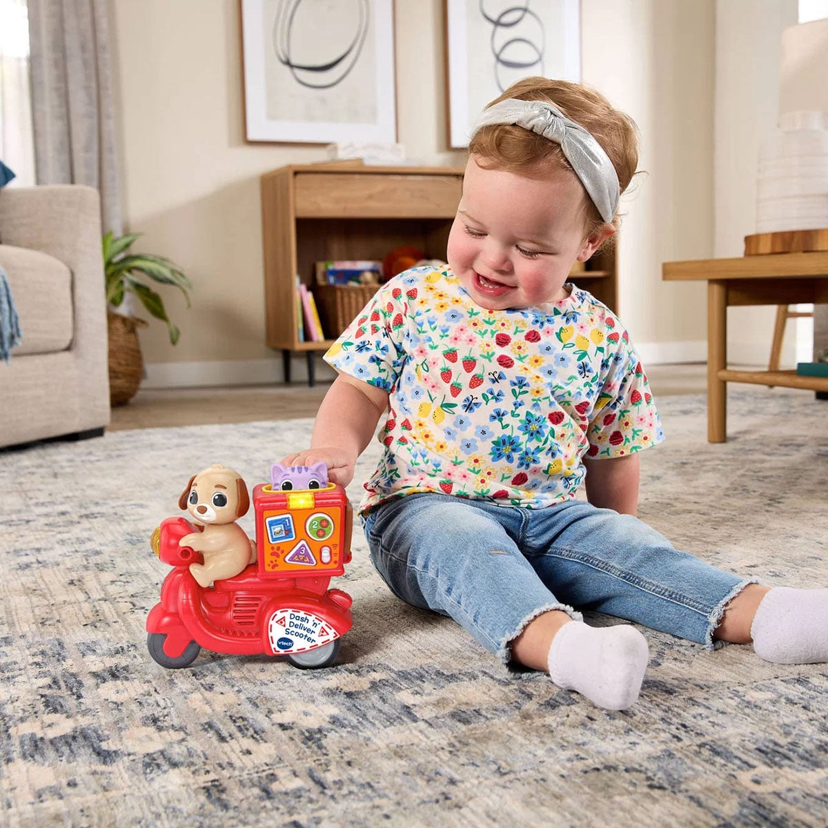 Vtech Dash 'N’ Deliver Interactive Scooter Vehicle - Image 5