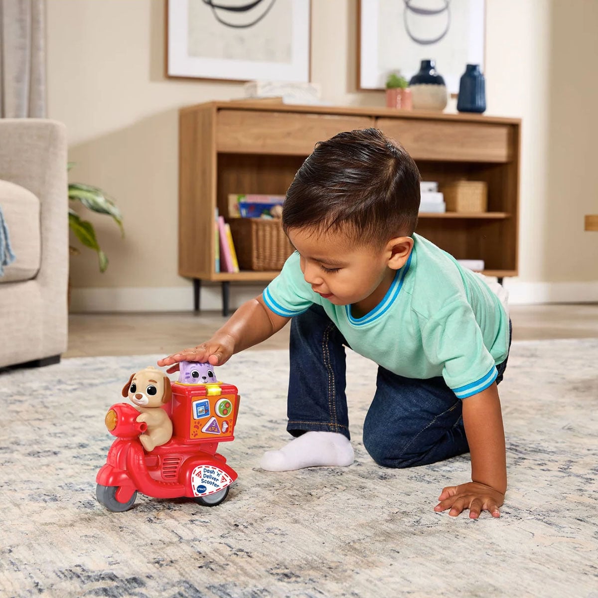 Vtech Dash 'N’ Deliver Interactive Scooter Vehicle - Image 6