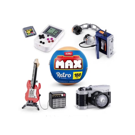 კუბიკების ნაკრები კაფსულაში რეტრო Retro Max Surprise Series 2 Zuru
