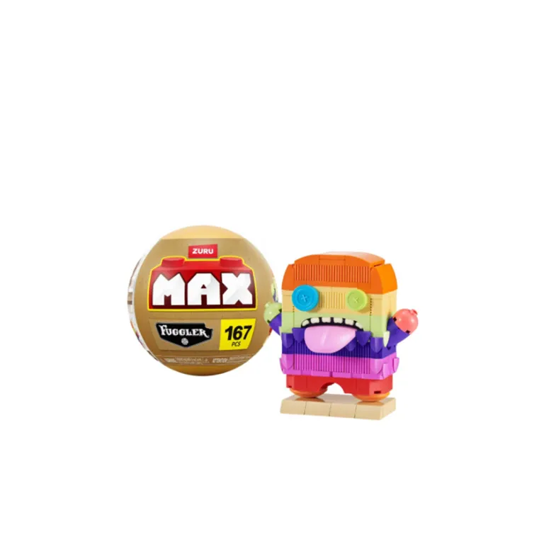 კუბიკების ნაკრები კაფსულაში ფიგურა MAX Build More Premium Fugglers Collection Zuru - Image 6